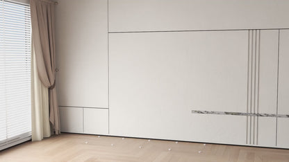 LEAIJIAFY Portable Wardrobe with 4 Hanging Rods and Drawers